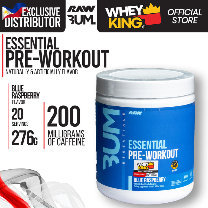 RAW Nutrition | CBUM - Essential Pre-Workout 20 Servings