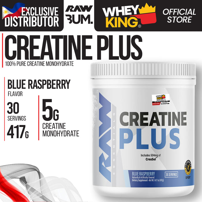 Raw Cbum Creatine Plus 30servings