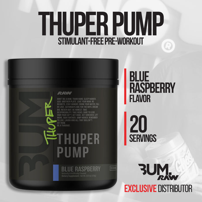 Raw Thuper Pump Pre-workout