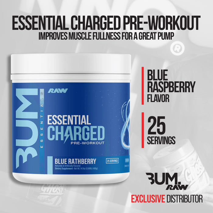 RAW CBUM Essential Charged Pre Workout