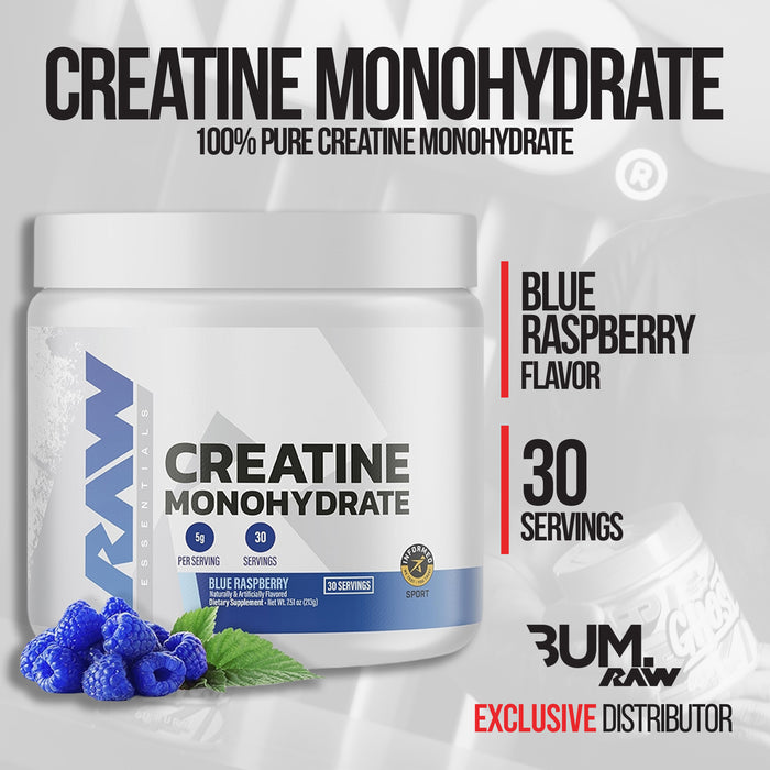 RAW CBUM Creatine Monohydrate 150g