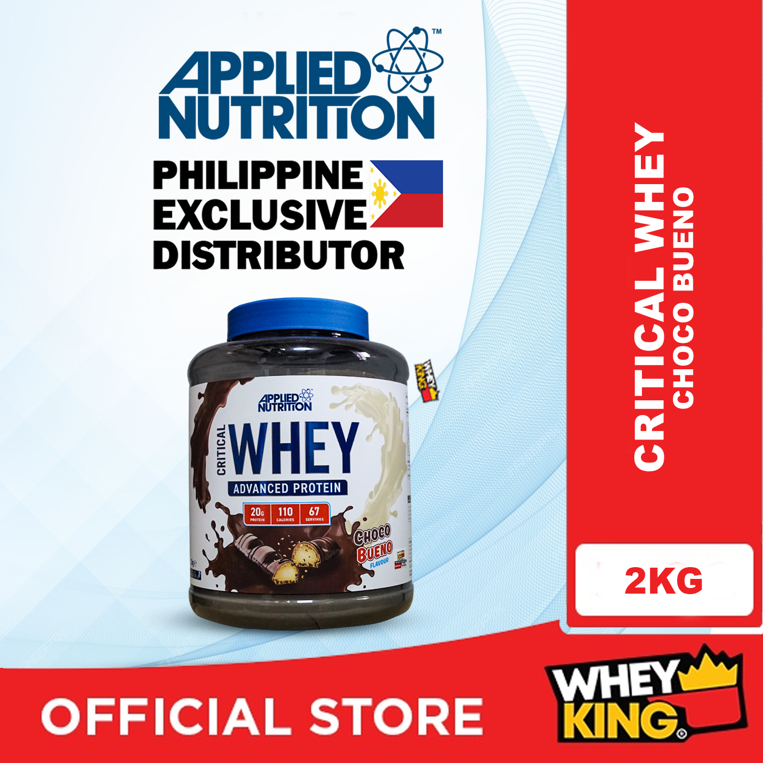 Applied Nutrition Critical Whey Protein 2KG