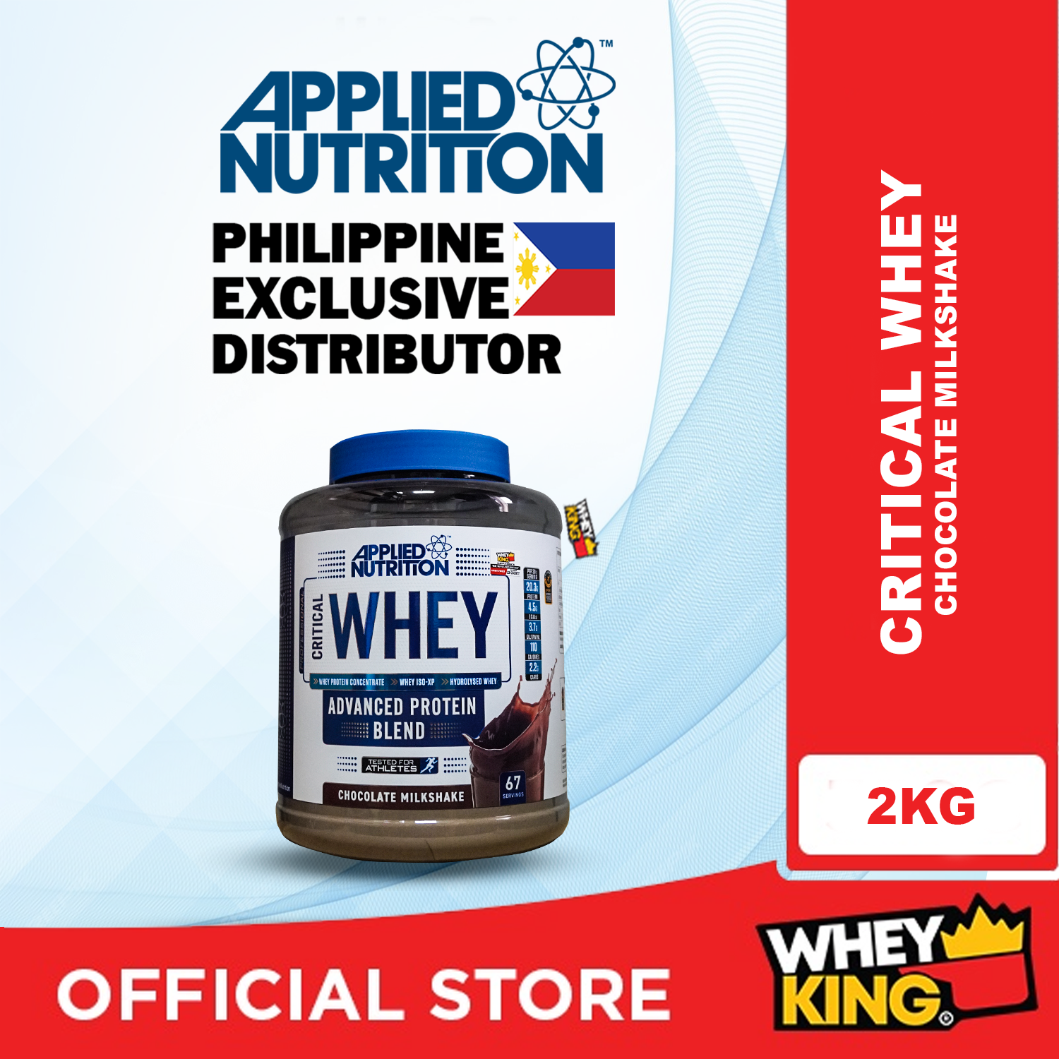 Applied Nutrition Critical Whey Protein 2KG