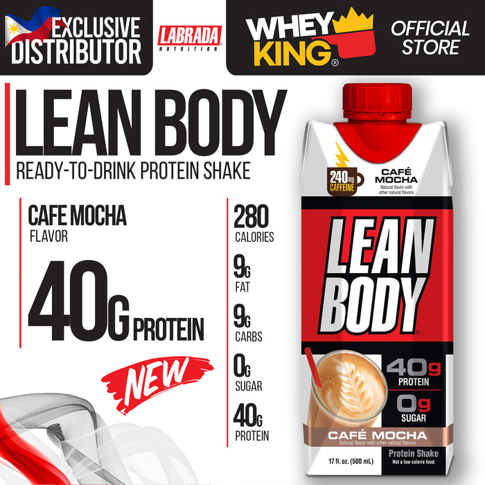 Labrada Nutrition Lean Body Ready-to-Drink Protein Shake