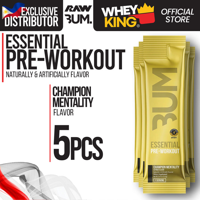 RAW Nutrition | CBUM - Essential Pre-Workout (Sachet) - 3 pcs