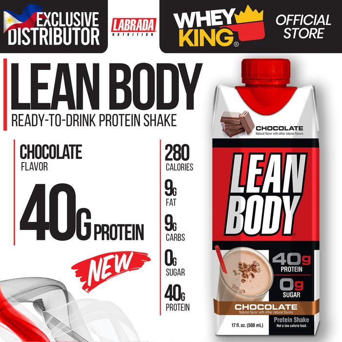 Labrada Nutrition Lean Body Ready-to-Drink Protein Shake