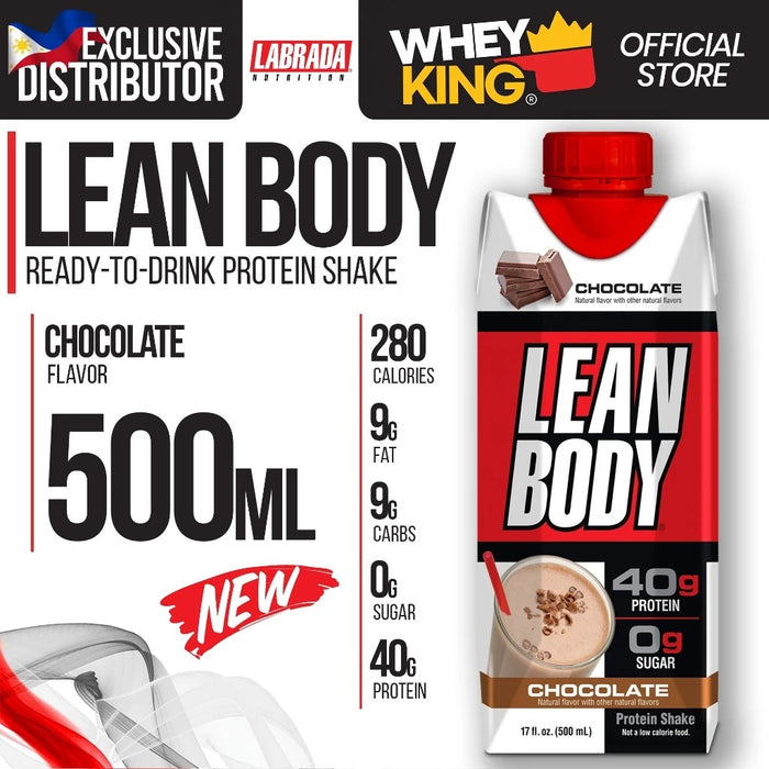 Labrada Nutrition Lean Body Ready-to-Drink Protein Shake