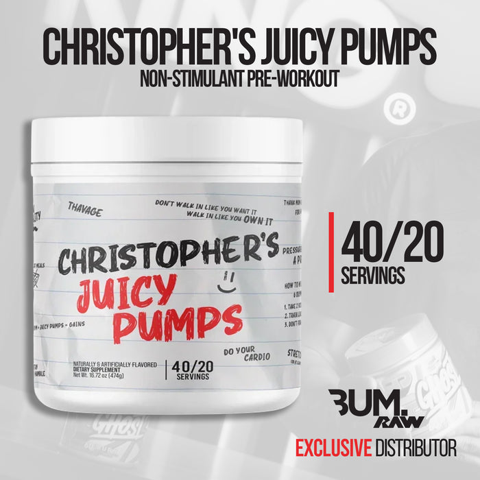RAW Nutrition | CBUM - Christopher's Juicy Pumps Pre-Workout