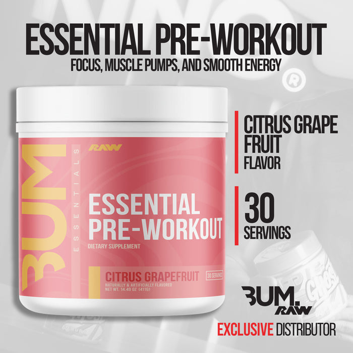 RAW Nutrition | CBUM - Essential Pre-Workout