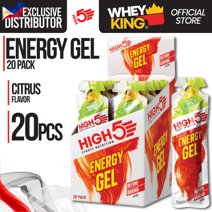 HIGH5 Energy Gels - 1 Box 20 Pcs