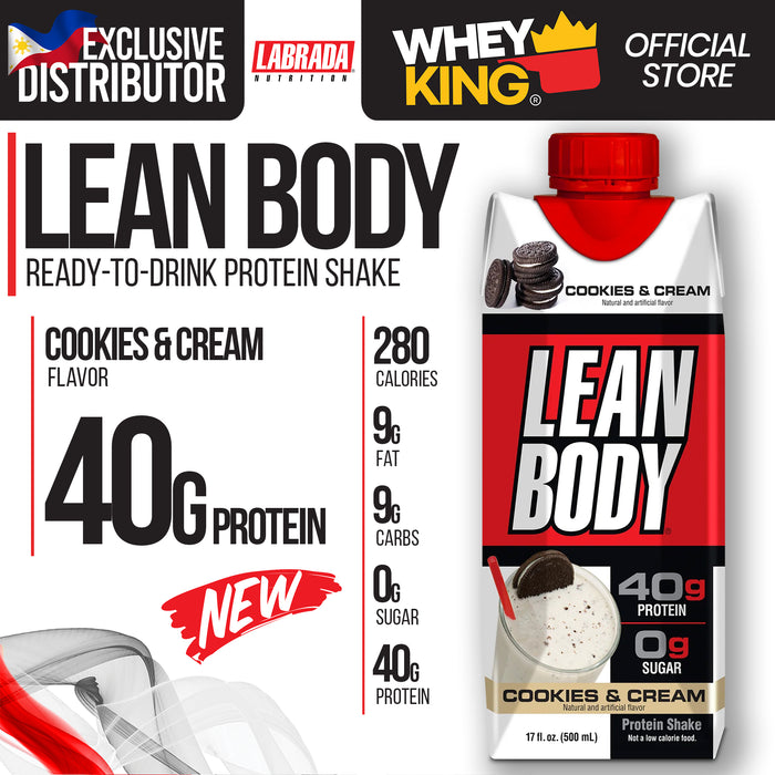 Labrada Nutrition Lean Body Ready-to-Drink Protein Shake