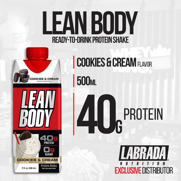 Labrada Nutrition Lean Body Ready-to-Drink Protein Shake