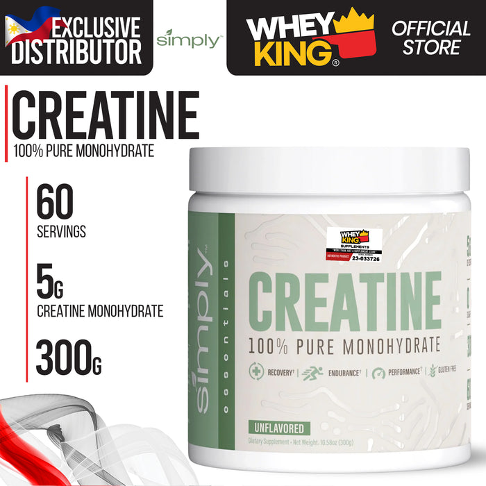 Simply Creatine Monohydrate - 300g