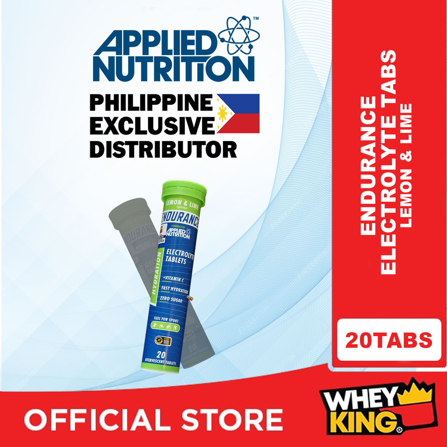 Applied Nutrition Endurance Hydration Electrolyte Tablets - 20 Tablets