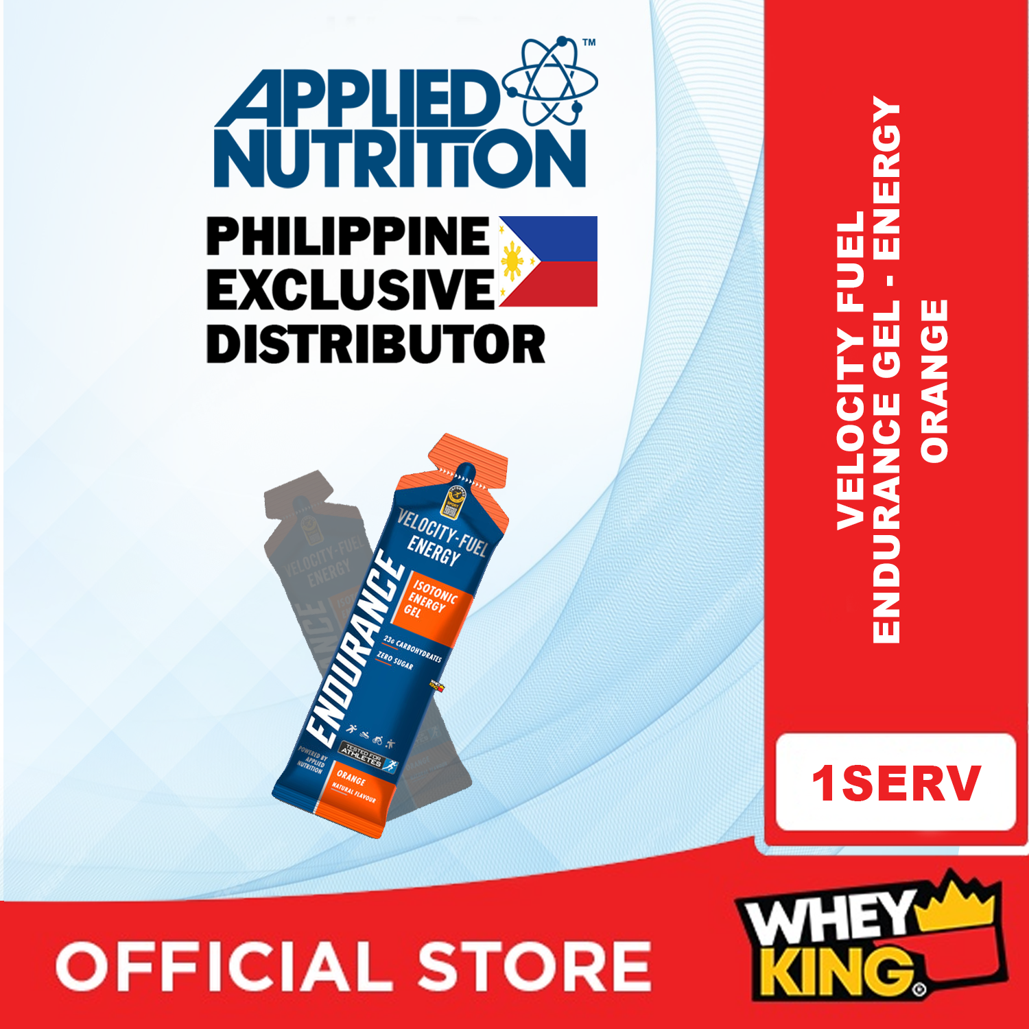 Applied Nutrition Velocity Fuel Endurance Isotonic Gel - Energy