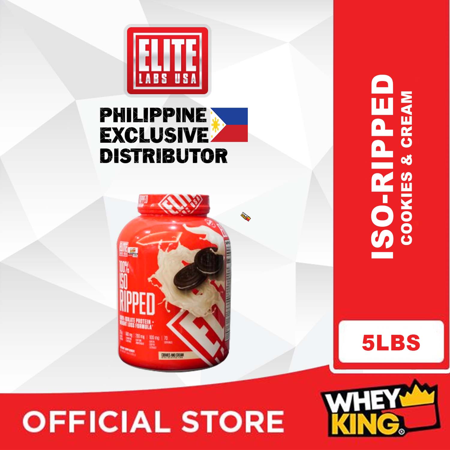 Elite Labs Iso Ripped - 5lbs