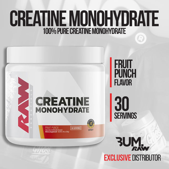 RAW CBUM Creatine Monohydrate 150g