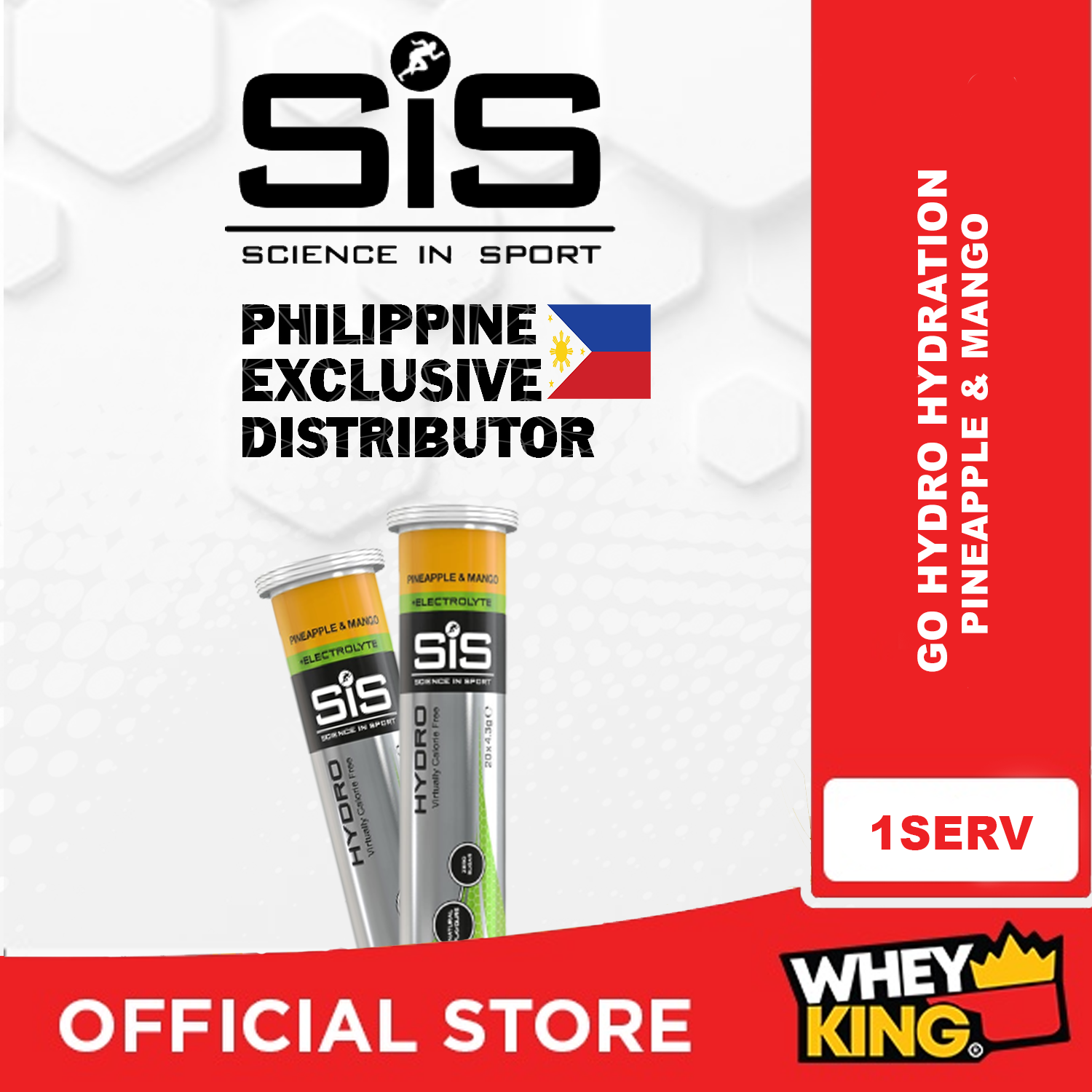 Science In Sport SIS Go Hydro Hydration Tablets