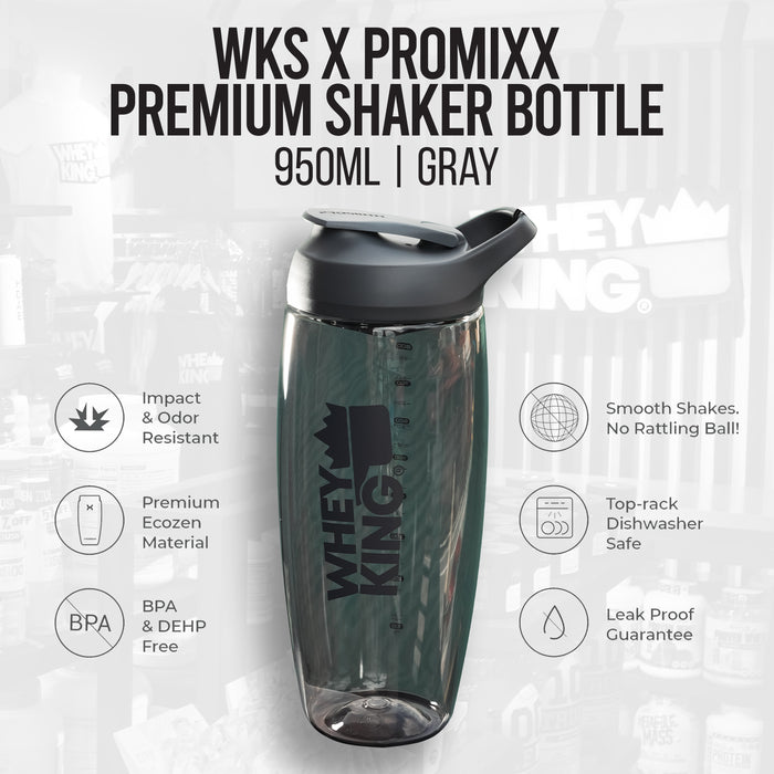 WKS x PROMIXX Pursuit Premium Shaker Bottle - 950ml