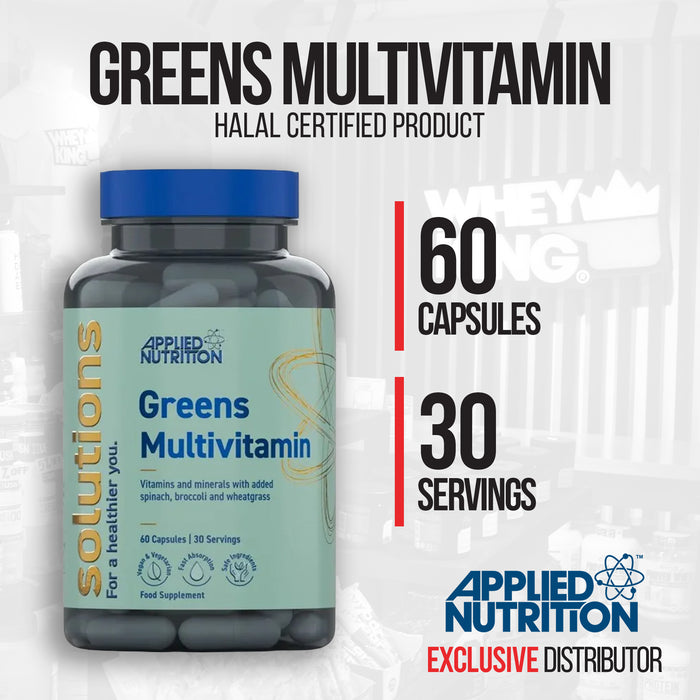 Applied Nutrition Greens Multivitamin Capsules