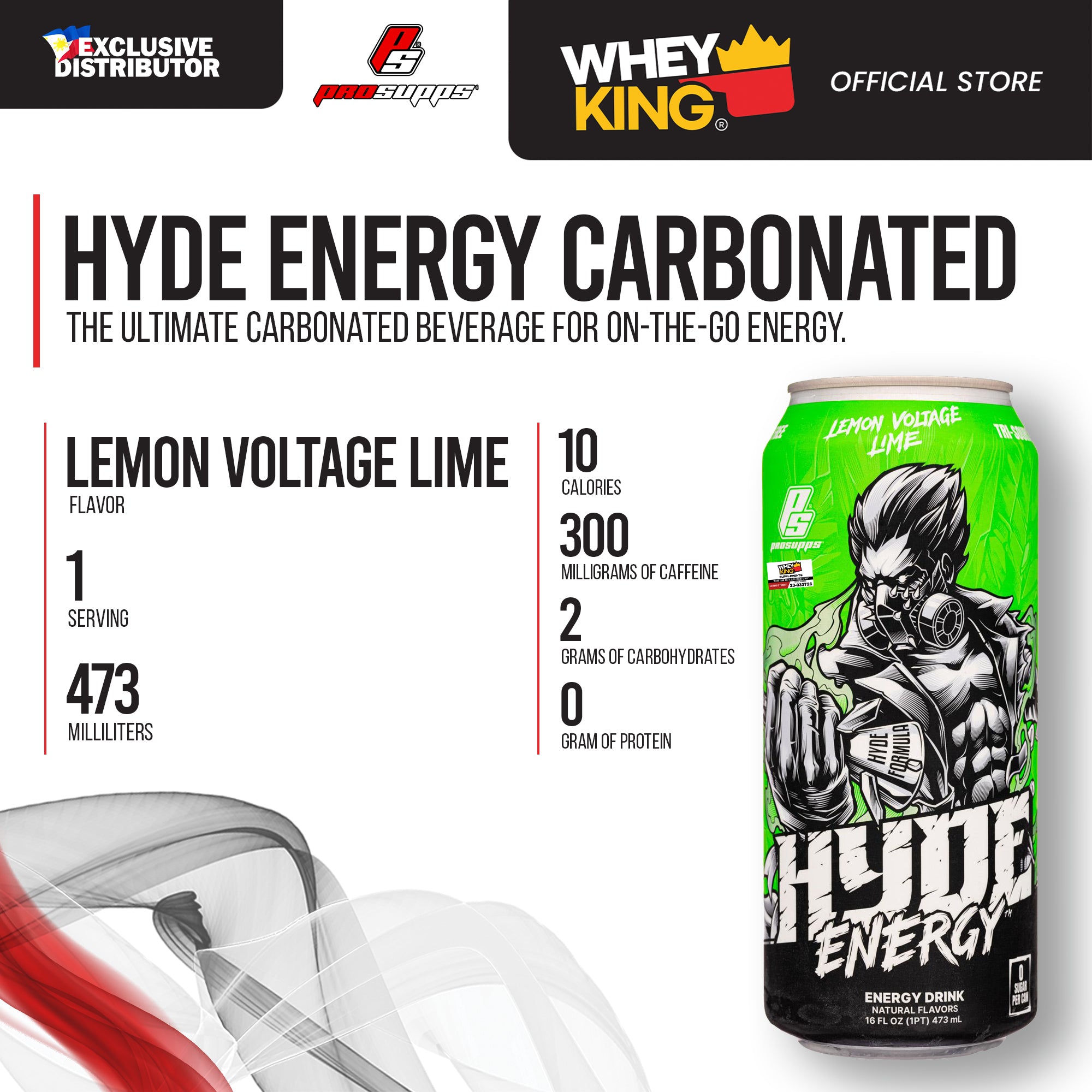 ProSupps HYDE Energy Carbonated — Whey King Supplements