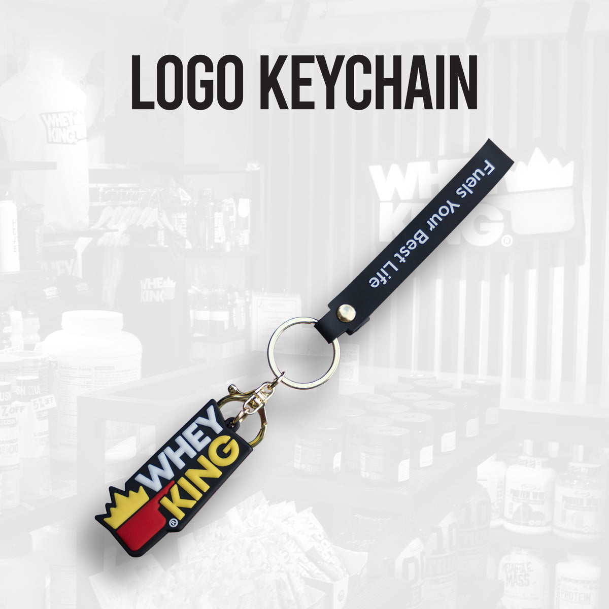 Whey King -G Keychain — Whey King Supplements