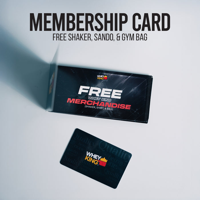 Whey King - Membership Card
