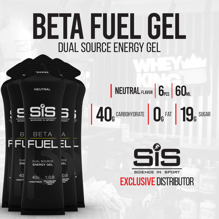 Science In Sport Beta Fuel Gel - 6pcs