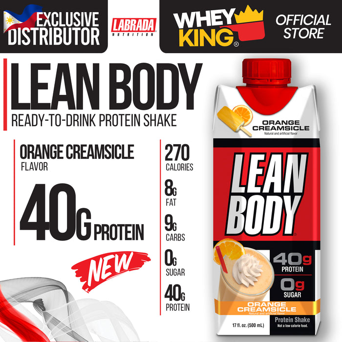 Labrada Nutrition Lean Body Ready-to-Drink Protein Shake