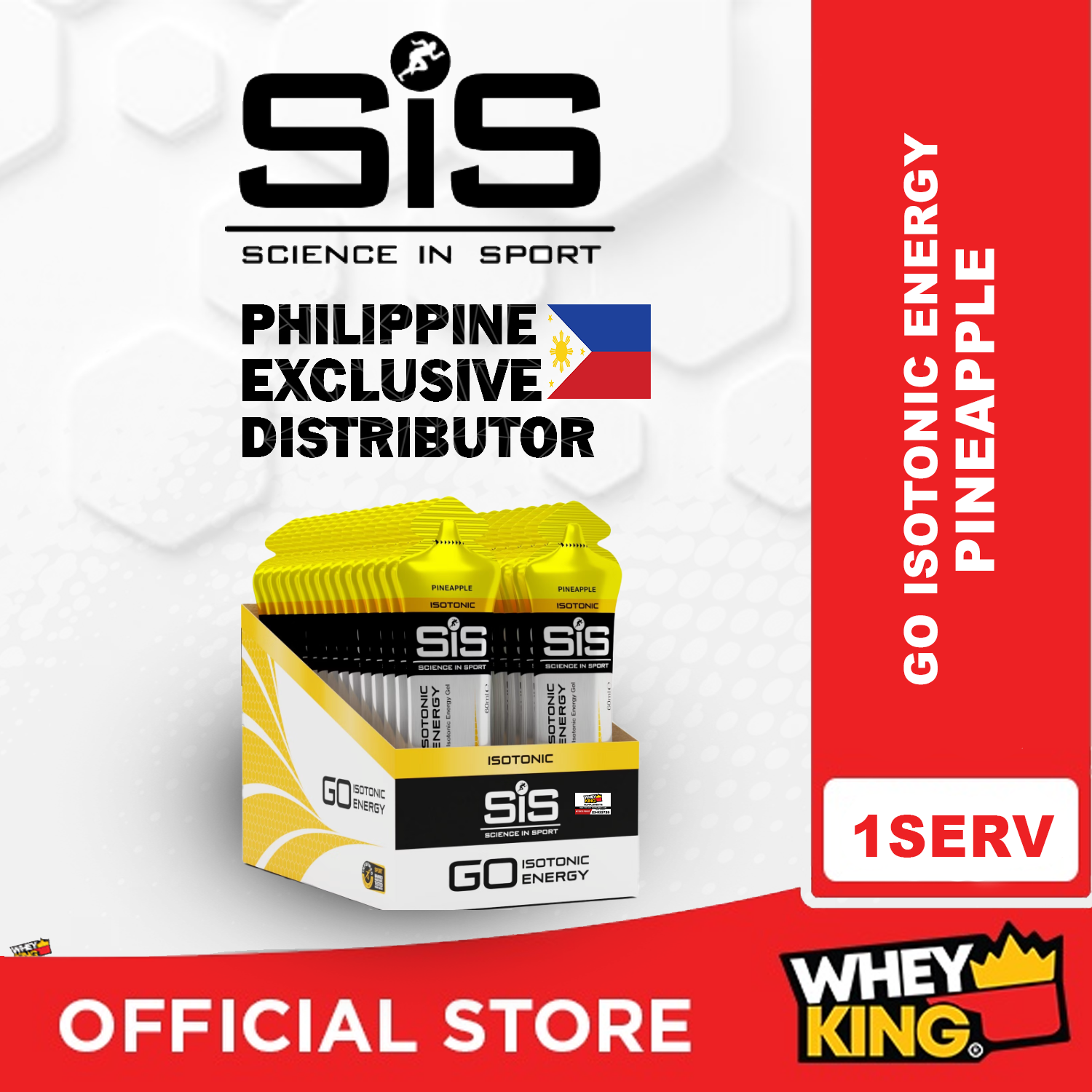 Science In Sports SIS Go Isotonic Energy Gel