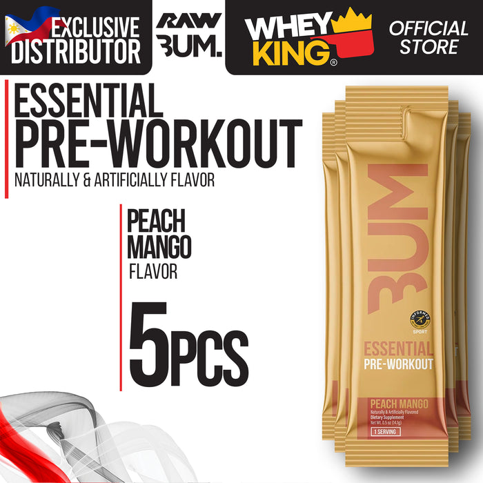 RAW Nutrition | CBUM - Essential Pre-Workout (Sachet) - 3 pcs