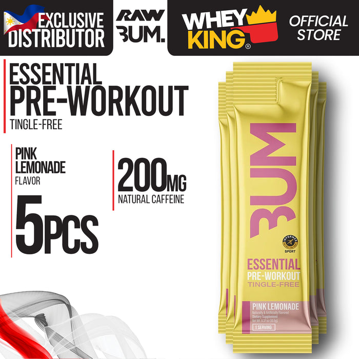 RAW Nutrition | CBUM - Essential Pre-Workout (Sachet) - 3 pcs