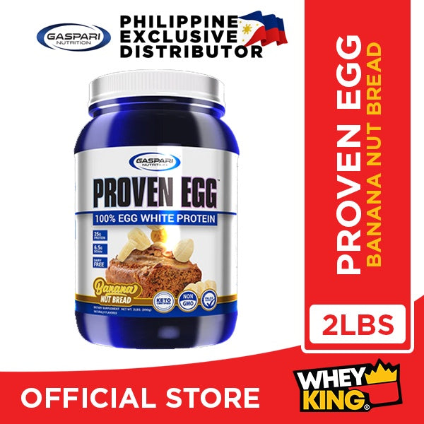 Gaspari Proven Egg 100 % Egg White Protein - 2lbs