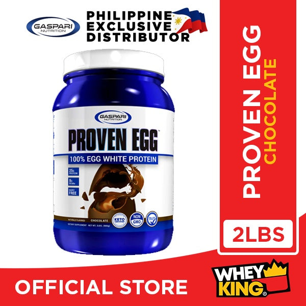 Gaspari Proven Egg 100 % Egg White Protein - 2lbs
