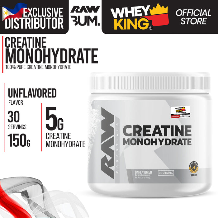 RAW Cbum Creatine Monohydrate 150grams
