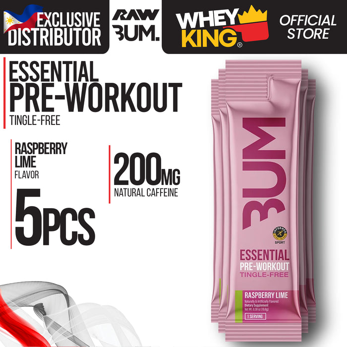 RAW Nutrition | CBUM - Essential Pre-Workout (Sachet) - 3 pcs