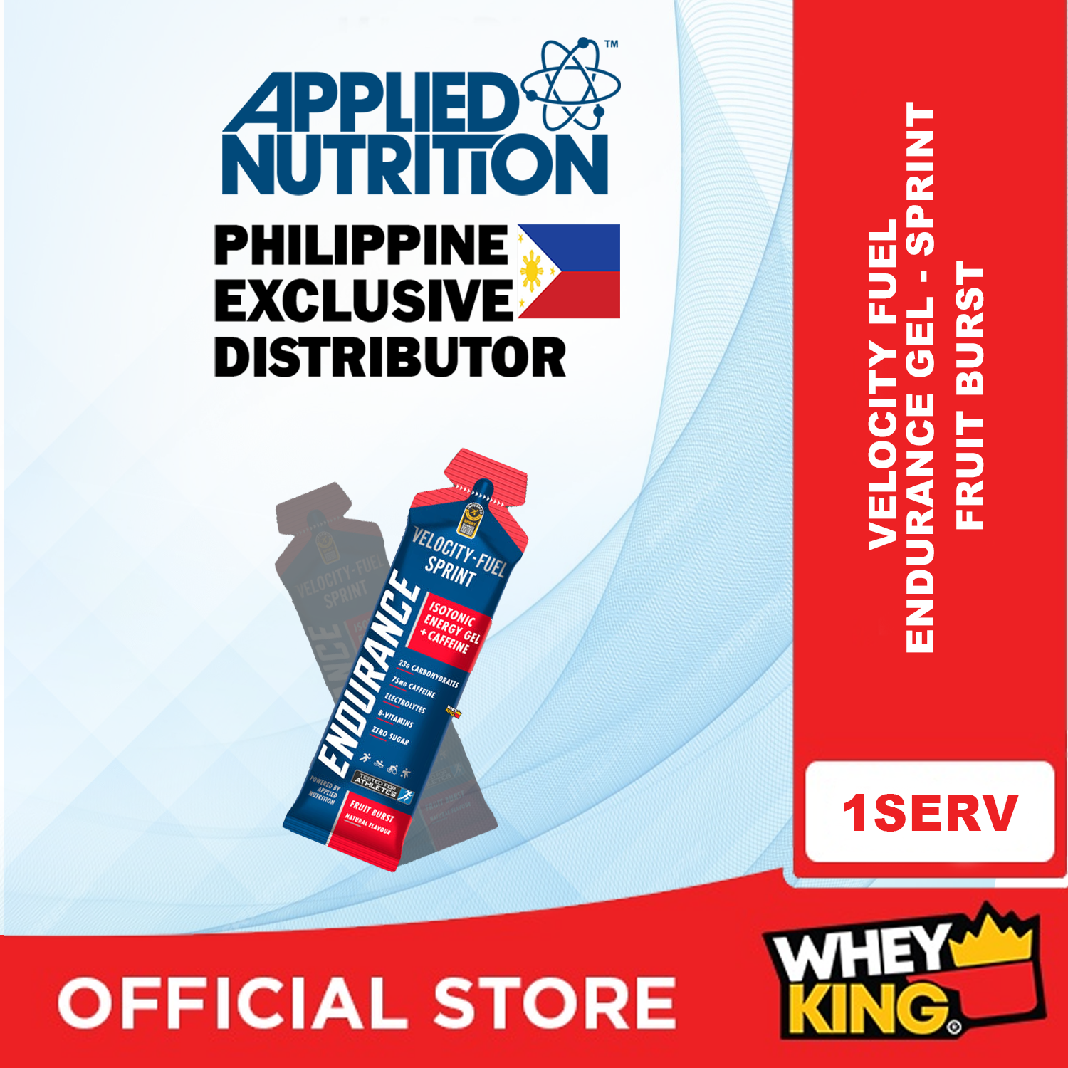 Applied Nutrition Velocity Fuel Endurance Isotonic Gel - Sprint