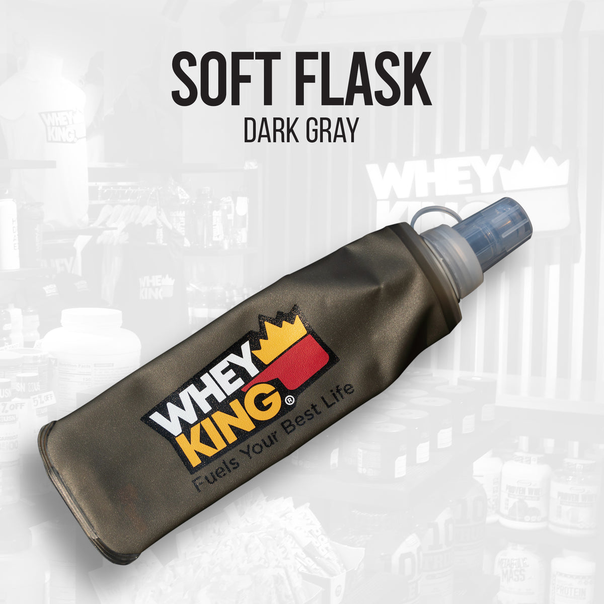 Whey King - Soft Flask (300ml) — Whey King Supplements