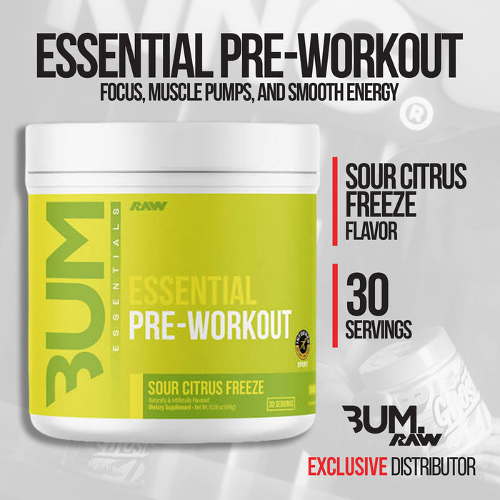 RAW Nutrition | CBUM - Essential Pre-Workout