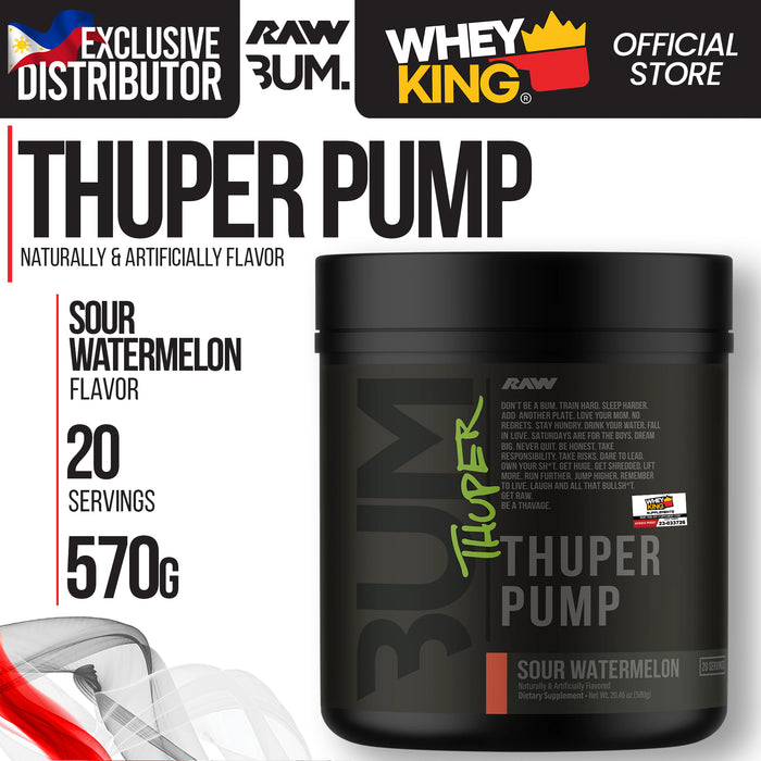 Raw Thuper Pump Pre-workout