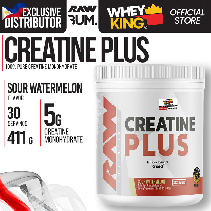 Raw Cbum Creatine Plus 30servings