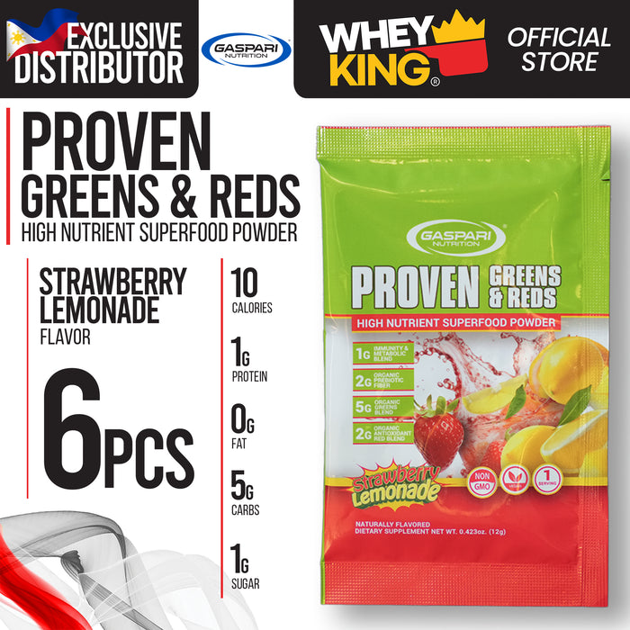 Gaspari Proven Greens & Reds Antioxidant & Detox Support