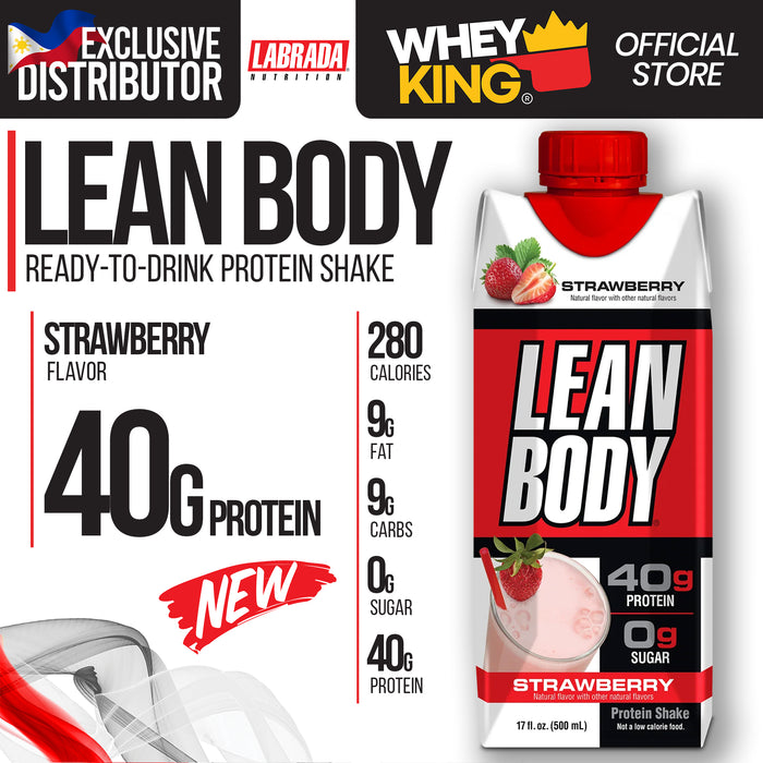 Labrada Nutrition Lean Body Ready-to-Drink Protein Shake