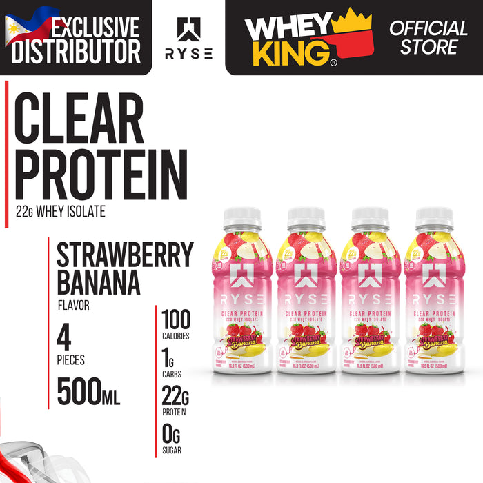 Ryse Clear Protein Whey Isolate RTD