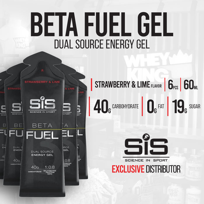 Science In Sport Beta Fuel Gel - 6pcs