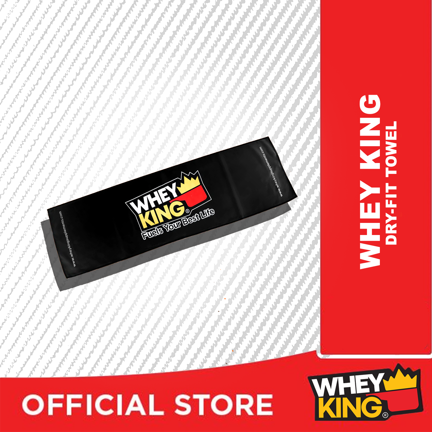 Whey King Drifit Towel — Whey King Supplements