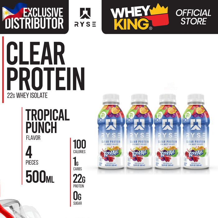 Ryse Clear Protein Whey Isolate RTD