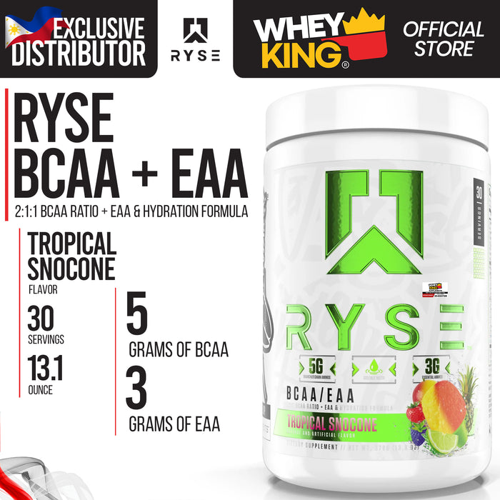 RYSE BCAA + EAA Hydration Endurance Recovery