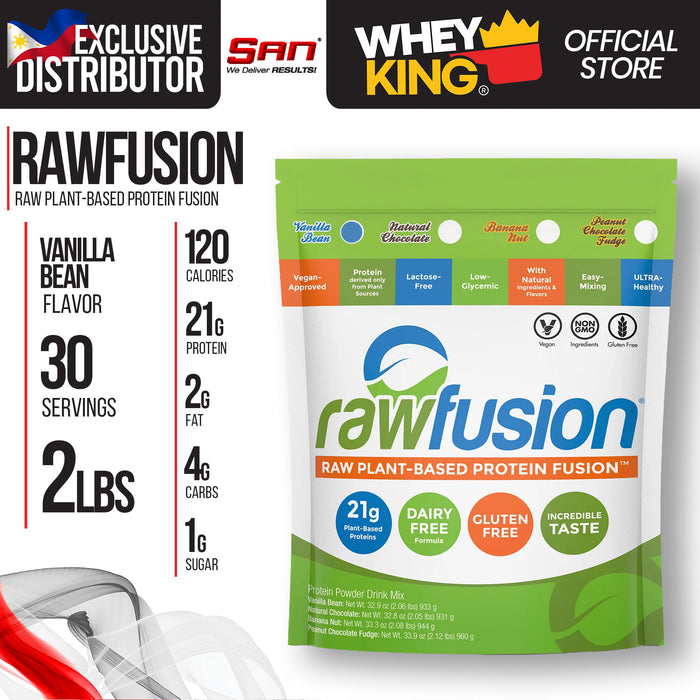 San Nutrition Rawfusion Plant Protein (2lbs)