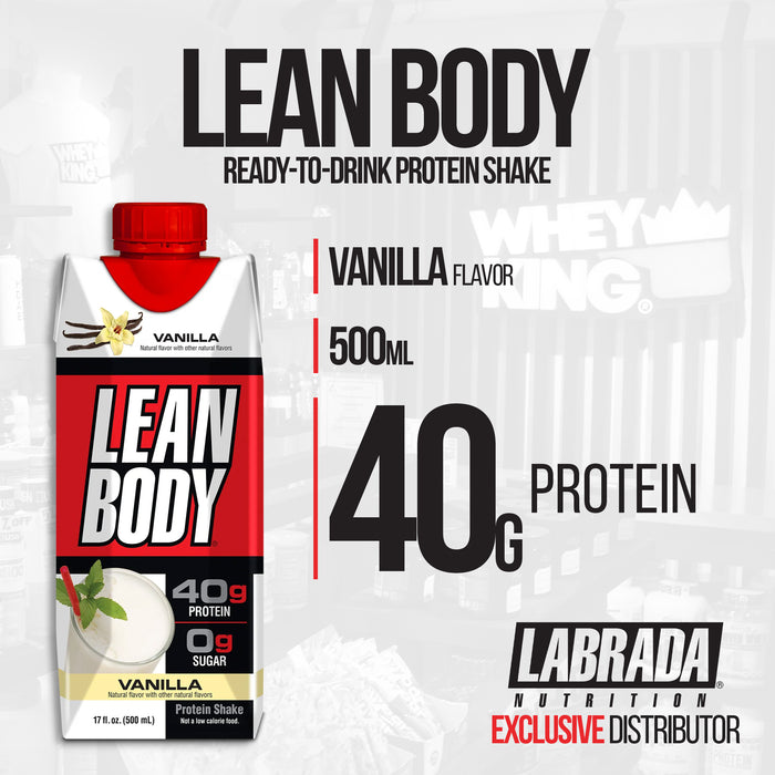 Labrada Nutrition Lean Body Ready-to-Drink Protein Shake